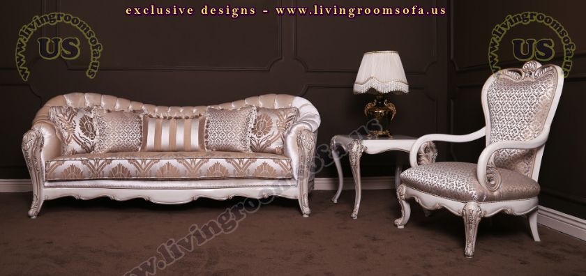 classic living room sofa and coffe table design