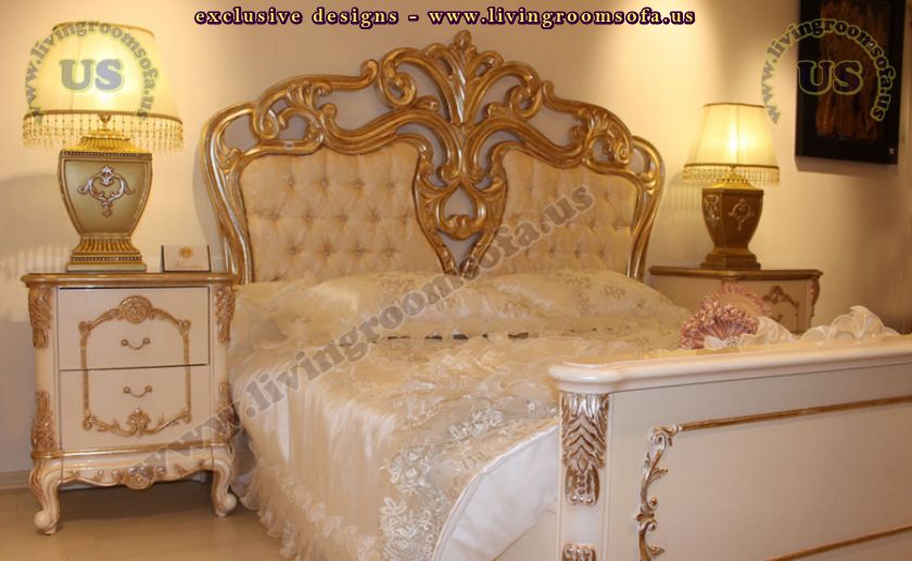 elegant classic bed beautiful design idea