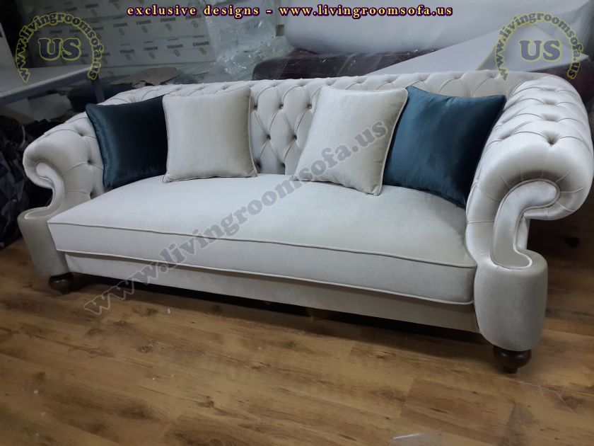 elegant gray velvet sofa quilted handmade elegant gray velvet sofa quilted handmade