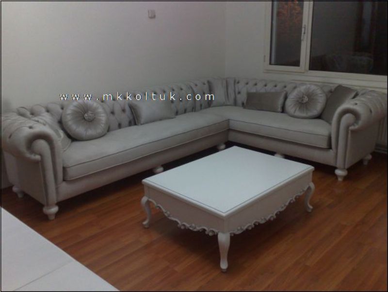 grey velvet chesterfield sofa