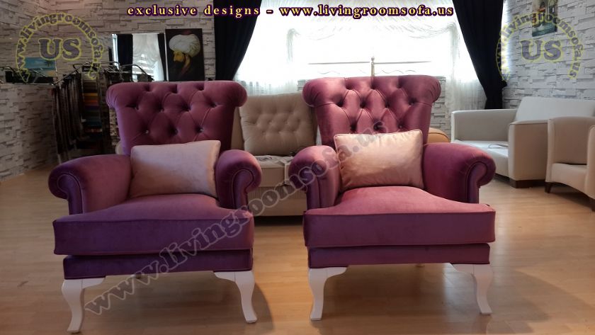 maroon velvet avantgarde bergere chair design