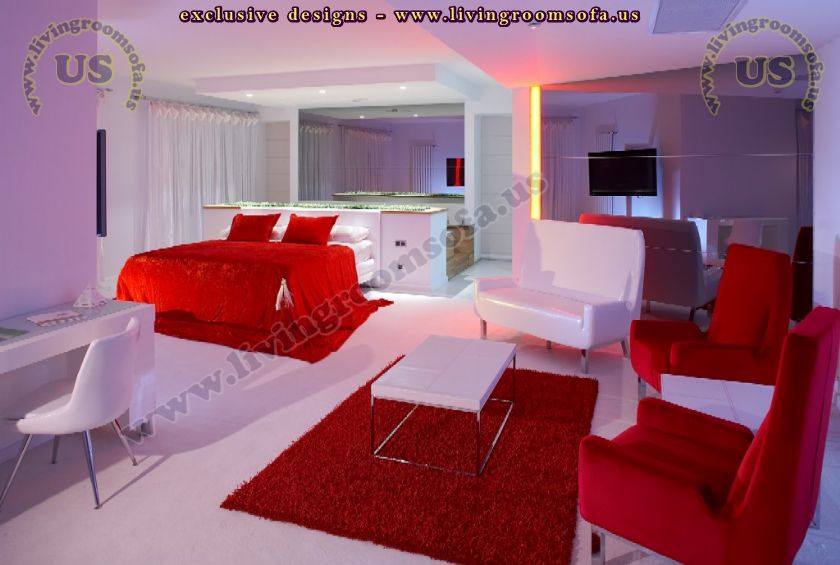 modern bedroom decoration idea for hotel