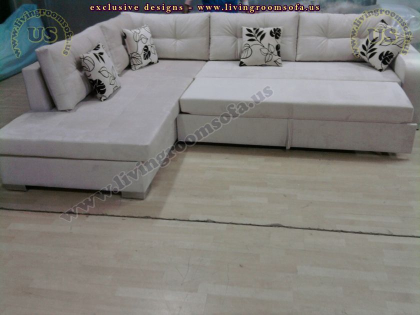 modern sectional sofabed design idea