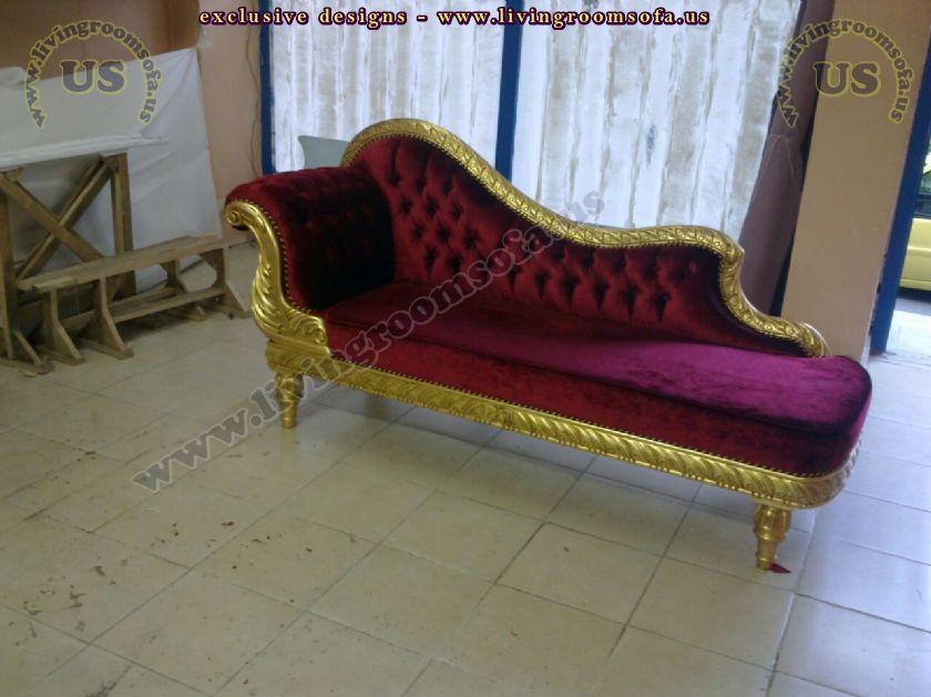 red loveseat for woman