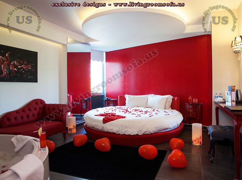 Beautiful Romantic Bedroom  Furniture Decoration  interior 