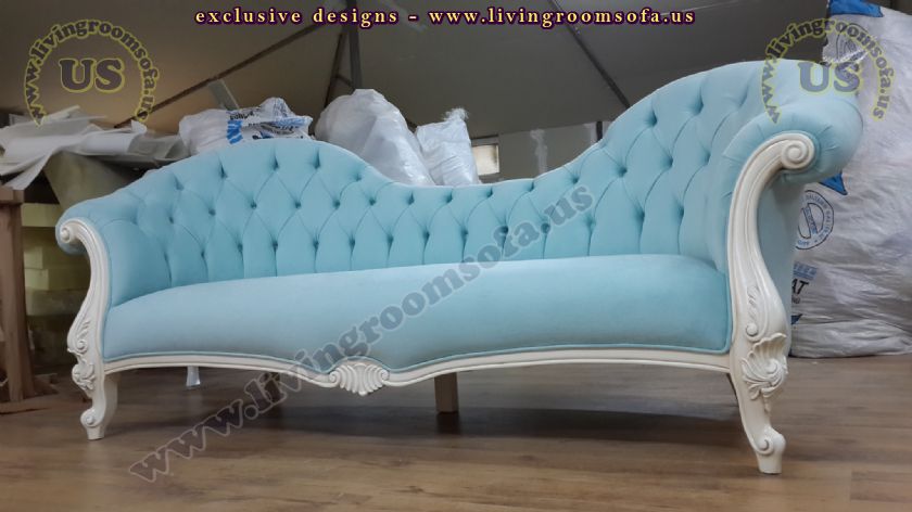 sky blue elegant loveseats beauty for women