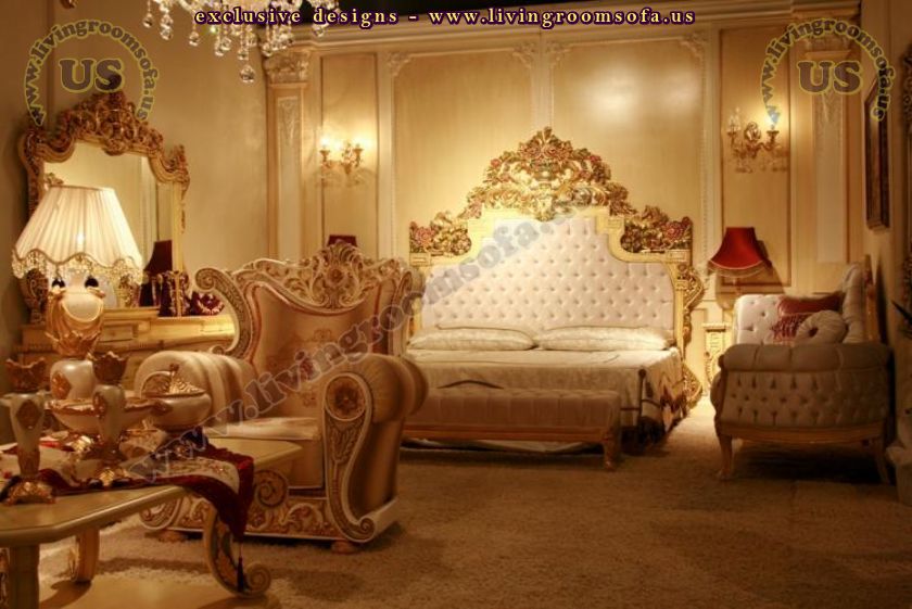 wonderful carved clasasic bedroom furniture design